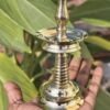 Kerala Kuthu Vilakku – Small Size 6 Inch Brass Oil Lamp | Symbol of Divine Light & Prosperity