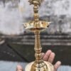 9 Inch Brass Annam Kuthu Vilakku | Five Wick Lamp for Wealth & Wisdom