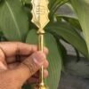 Murugan Brass Vajra Vel 6 Inch | Powerful Divine Protection Vel | Removes Negative Energy & Evil Eye