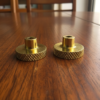 Brass Thiri Holder Medium Size | Suitable for 1 Feet & Above Brass Vilakku | No Oil Leakage
