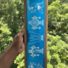 Perumal Sangu Chakaram Kolam Stencil with Wooden Frame | Size 17×5 Inch | Saturday Special Kolam