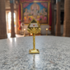 Metal Vel Gold Finish – Murugan Vel (3 Inch) for Pooja, Car Dashboard & Low-Price Return Gifts
