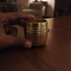 Brass Marakka Medium 2.2 Inch – Annapoorani Pooja Rice Filling Cup (Traditional Brass)