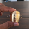 Brass Marakka Small 1.5 Inch – Annapoorani Pooja Rice Filling Cup