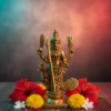 Pure Brass Lord Murugan Idol 5 Inch – Daily Abhishekam Friendly | Premium Finish Murugan Statue for Home & Pooja