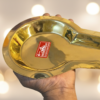 Brass Abishekam Plate 8 Inch – Pooja Abishega Plate for 3 to 6 Inch Vel & Idols (246g)