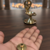 Brass Thiri Holder Small Size | No Oil Leakage Diya Wick Holder |Single piece ₹49Only