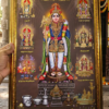 Palani Murugan with Aarupadai Murugan Photo Frame 20×14 Inch – Premium Gold Finish Murugan Wall Frame