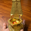 Thiruchendur Gopuram Vilakku Brass 5.5 Inch – Murugan Temple Lamp | 345g Strong Quality