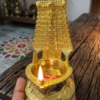 Thiruchendur Gopuram Vilakku Brass 6 Inch – Premium Murugan Temple Lamp | 450g Heavy Quality