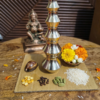 Brass Kubera Pot 6.5 Inch – Lakshmi Kubera pot for Wealth & Prosperity Pooja
