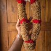 Vettiver Mala 1 Feet size – Natural Fragrant Vetiver Garland for 1 to 2 Feet Idols & Medium Photo Frames