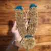 Vettiver Mala 3/4 Feet – First Quality Natural Fragrant Vetiver Garland for 1 to 2 Feet Idols & Small Photo Frames
