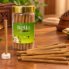 Bella Premium Dhoop Sticks 90g – Charcoal Free Fragrance Dhoop | 23–28 Sticks with Free Dhoop Holder
