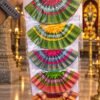 Amman Dress No.3 – Pack of 10 Pieces | Colourful Idol Dress for 5–6 Inch Amman Idols | Premium Quality